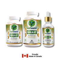 SHILAJIT Capsules Fulvic Acids Humic Acids LeafSource® (formally humic-fulvic complex)