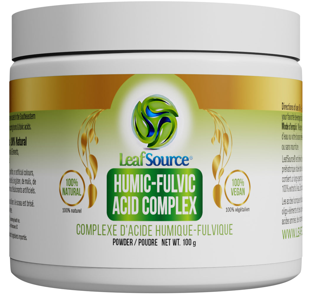 Humic Fulvic Acid Powder 100g - LeafSource® Canada