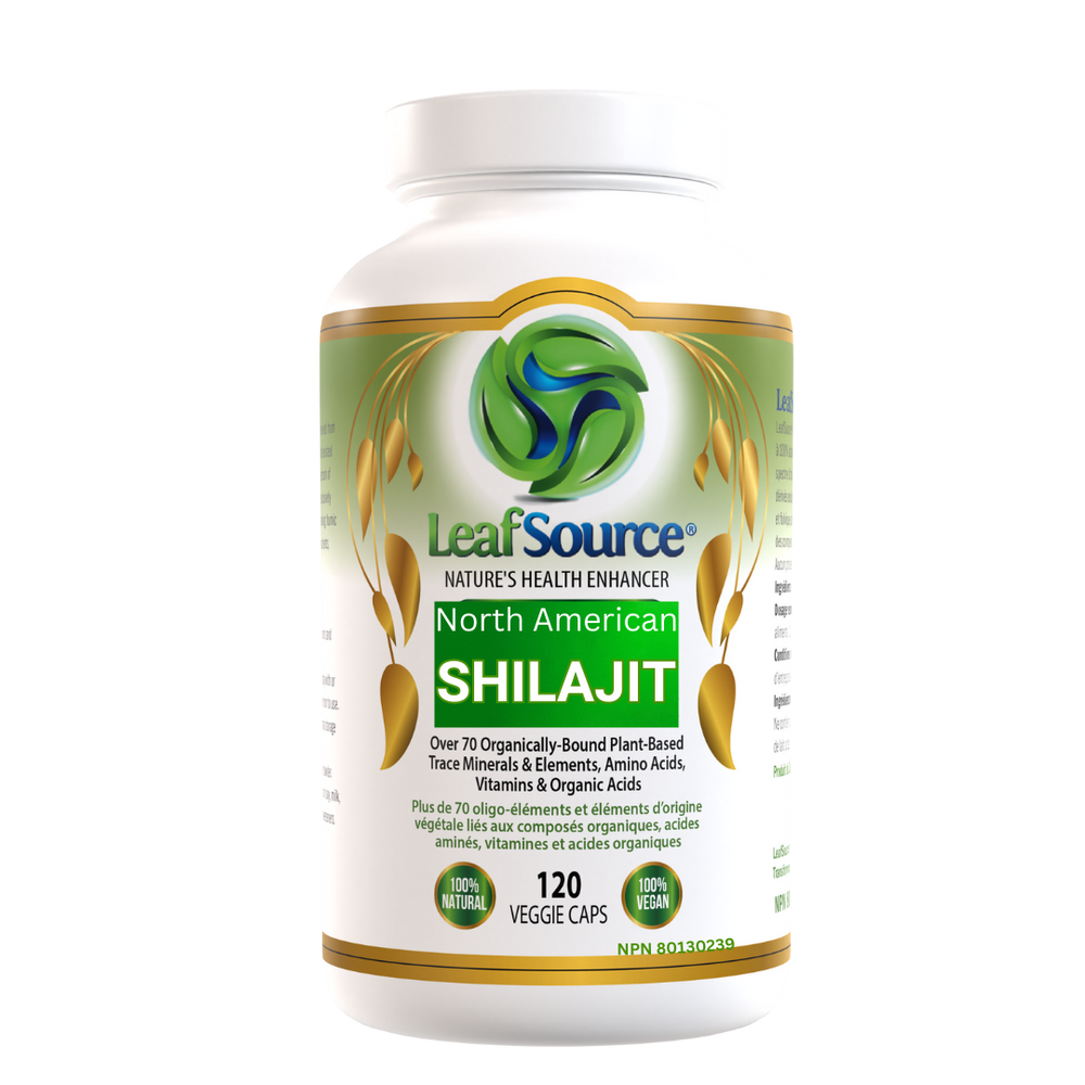 Leafsource® Shilajit containing Humic Fulvic Acids 120vcap – The Ultimate Super Nutrients (formally Humic fulvic acid complex) - LeafSource® Canada