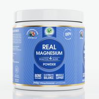 Real Magnesium 240 g Powder Pomegranate Blueberry