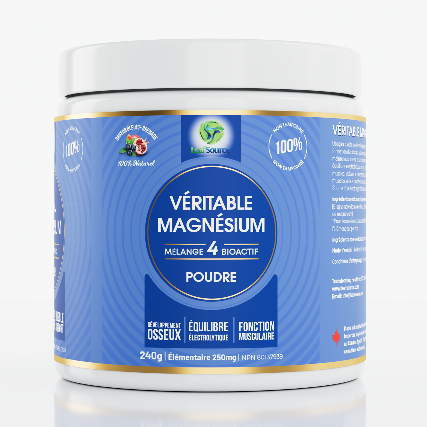 
                  
                    Real Magnesium 240 g Powder Pomegranate Blueberry
                  
                