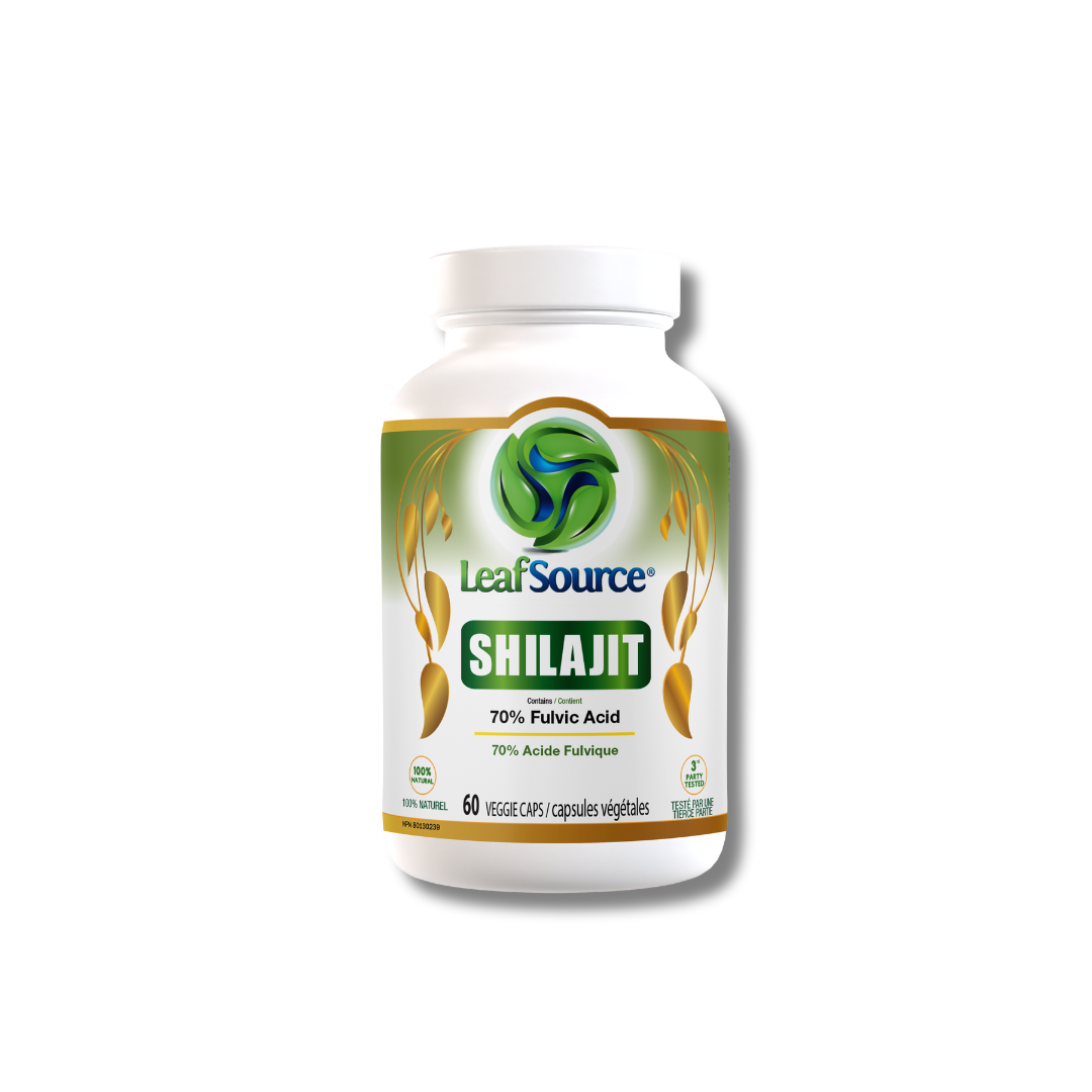 
                  
                    SHILAJIT Capsules 70% Fulvic Acids 30% Humic Acids  LeafSource®
                  
                