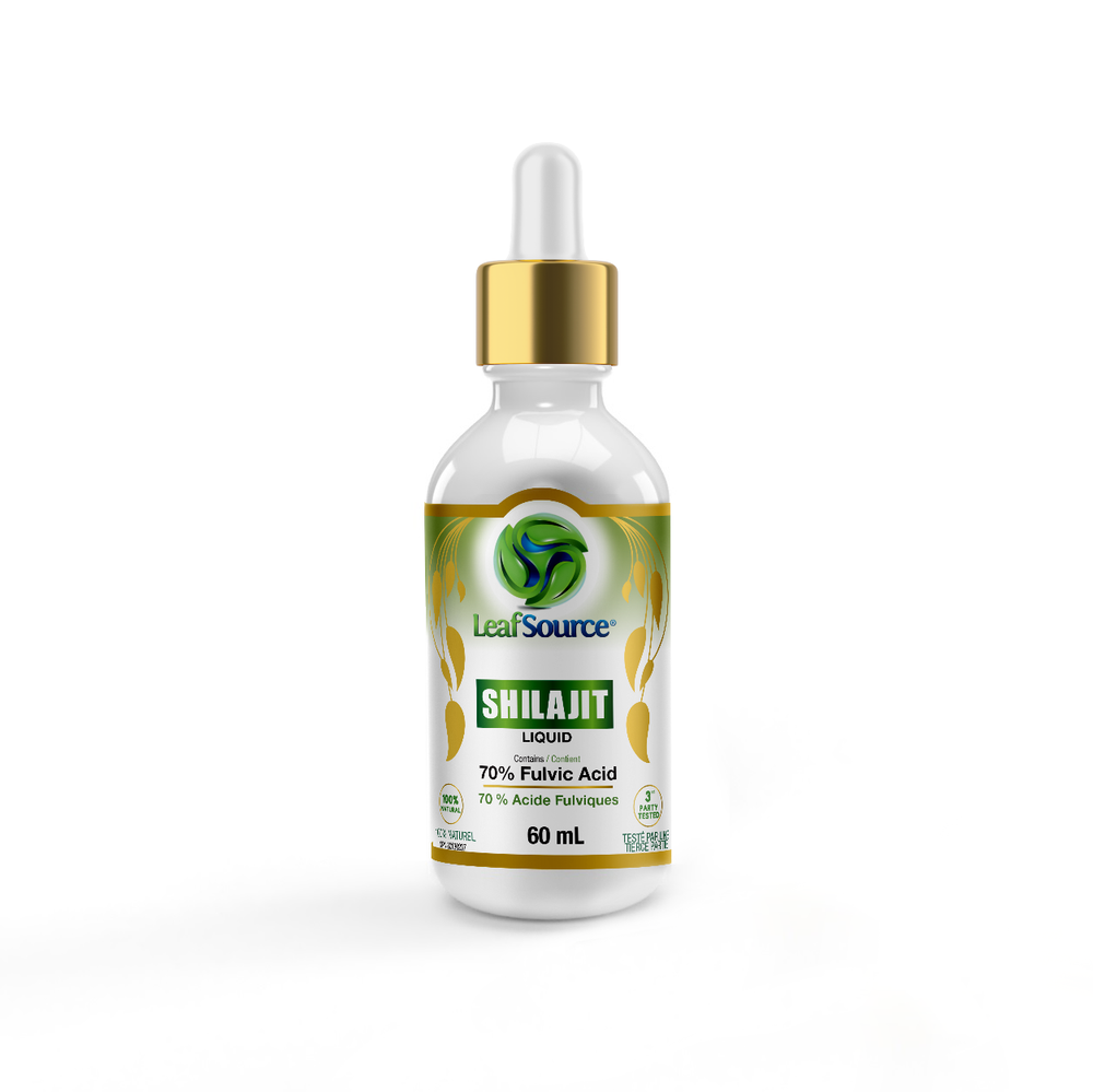 
                  
                    Shilajit Liquid 60ml with 70% Fulvic Acid and 30% Humic Acid LeafSource®
                  
                