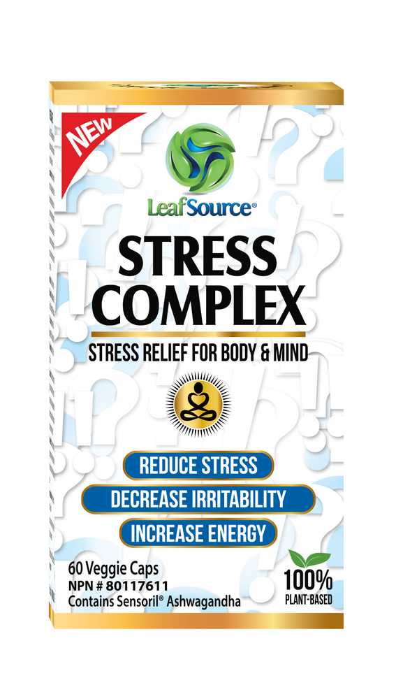 
                  
                    Stress Complex 60 vcap with Ashwagandha - LeafSource - LeafSource® Canada
                  
                