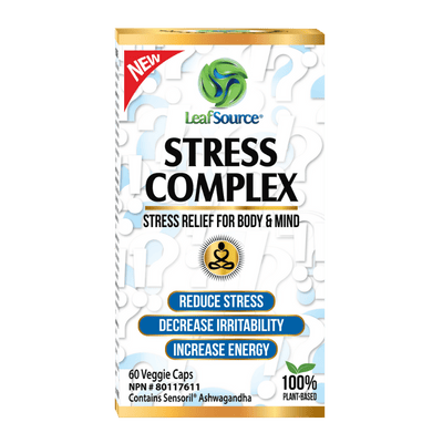 Stress Complex 60 vcap with Ashwagandha - LeafSource®️