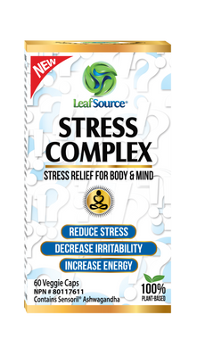 Stress Complex 60 vcap with Ashwagandha - LeafSource - LeafSource® Canada